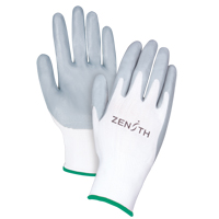 Lightweight Breathable Coated Gloves, 8/Medium, Foam Nitrile Coating, 13 Gauge, Polyester Shell Distribution Jean Lapalme