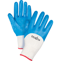 Seamless-Knit Medium-Weight Coated Gloves, 7/Small, Nitrile Coating, 13 Gauge, Cotton Shell Distribution Jean Lapalme