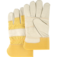 Gants en cuir de mobilier, Grand, Paume en Cuir fleur de vache, Doublure en Coton Distribution Jean Lapalme