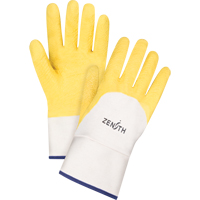 Coated Crinkle Finish Gloves, 10/X-Large, Rubber Latex Coating, Cotton Shell Distribution Jean Lapalme