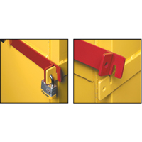 Armoires de haute s&eacute;curit&eacute; Sure-Grip EX pour produits inflammables, 45 gal., 2 Porte(s), 43" La x 65" h x 18" p Distribution Jean Lapalme