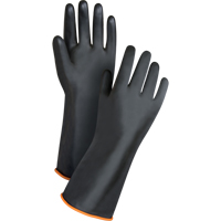 Heavyweight Chemical-Handling Gloves, Size Large/9, 14" L, Rubber Latex, 30-mil Distribution Jean Lapalme
