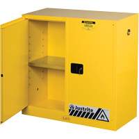 Sure-Grip&reg; Ex Flammable Storage Cabinets, 30 gal., 2 Door, 43" W x 44" H x 18" D Distribution Jean Lapalme