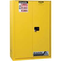Armoires Sure-Grip EX pour produits inflammables, 45 gal., 1 Porte(s), 43" La x 65" h x 18" p Distribution Jean Lapalme