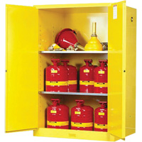 Sure-Grip&reg; Ex Flammable Storage Cabinets, 90 Gal., 2 Door, 43" W x 65" H x 34" D Distribution Jean Lapalme