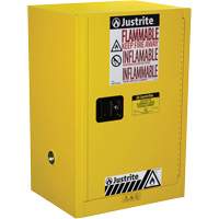 Armoire de s&eacute;curit&eacute; compacte pour produits inflammables EX Sure-Grip, 12 gal., 1 Porte(s), 23,25" La x 35" h x 18" p Distribution Jean Lapalme