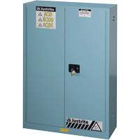 Armoires de s&eacute;curit&eacute; Sure-Grip Ex pour acides/produits corrosifs, 45 gal., 43" x 65" x 18" Distribution Jean Lapalme