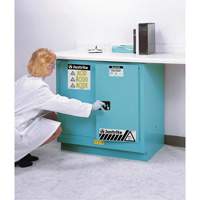 ChemCor&reg; Lined Acid/Corrosive Storage Cabinets, 22 gal., 35" x 35" x 22" Distribution Jean Lapalme
