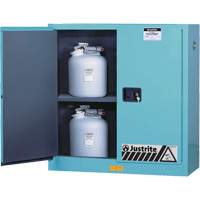 ChemCor&reg; Lined Acid/Corrosive Storage Cabinets, 30 gal., 43" x 44" x 18" Distribution Jean Lapalme