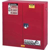Sure-Grip&reg; EX Combustibles Safety Cabinet for Paint and Ink, 40 gal., 3 Shelves Distribution Jean Lapalme