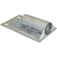 Syst&egrave;mes de sauvetage en espaces clos XTIRPA de Innova - Base murale en acier inoxydable Distribution Jean Lapalme
