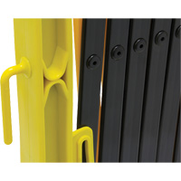 Barri&egrave;re Xpandit, 36" h x 11,5' lo, Noir/Jaune Distribution Jean Lapalme