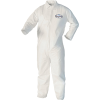 Combinaisons Kleenguard A40, 2T-Grand, Blanc, Microporeux Distribution Jean Lapalme