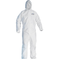 Combinaisons Kleenguard A40, Moyen, Blanc, Microporeux Distribution Jean Lapalme