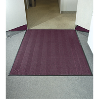 Waterhog&reg; Eco Elite Matting, Wiper/Scraper, 4' x 6' x 3/8", Maroon Distribution Jean Lapalme