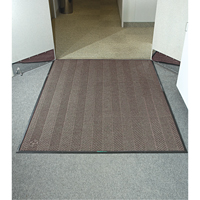 Waterhog&reg; Eco Elite Matting, Wiper/Scraper, 3' x 5' x 3/8", Chestnut Brown Distribution Jean Lapalme