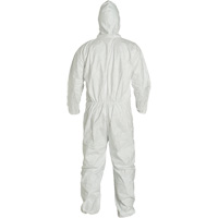 Hooded Coveralls, 2X-Large, White, Tyvek&reg; 400 Distribution Jean Lapalme
