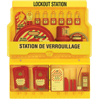 Postes de verrouillage de luxe, Cadenas Thermoplastique, Capacit&eacute; de 32, Cadenas Compris Distribution Jean Lapalme