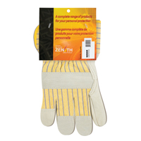Standard-Duty Dry-Palm Fitters Gloves, Ladies, Grain Cowhide Palm, Cotton Inner Lining Distribution Jean Lapalme