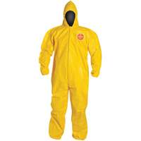 Combinaison &agrave; capuchon, Tychem 2000, 3T-Grand, Jaune Distribution Jean Lapalme