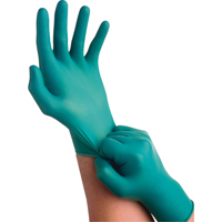 Gants TouchNTuff 92-600, Moyen, Nitrile, 5 mils, Sans poudre, Vert Distribution Jean Lapalme