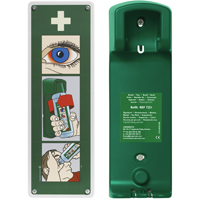 Support mural pour solution ophtalmique Cederroth Distribution Jean Lapalme