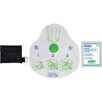 CPR Faceshield Kits, Single Use Faceshield, Class 2 Distribution Jean Lapalme