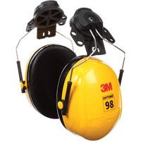 Serres-t&ecirc;tes de s&eacute;rie Peltor Optime 98, Fixation pour casque, 23 NRR dB Distribution Jean Lapalme