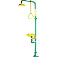 Safe-T-Zone&reg; Aerated Combination Shower & Eyewash Distribution Jean Lapalme