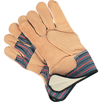 Gant pour ajusteur doubl&eacute;s pour l'hiver r&eacute;sistant &agrave; l'abrasion, Grand, Paume en Cuir fleur de vache, Doublure en Molleton de coton Distribution Jean Lapalme