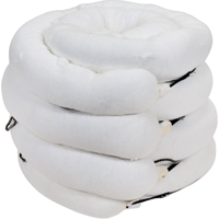 Barrage absorbant de premi&egrave;re qualit&eacute;, Huile seulement, 10' lo x 5" la, Absorption 35 gal., 4 /pqt Distribution Jean Lapalme