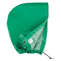 AcidBasicTM Chemical & Acid Resistant Rain Hood, One Size, Green, Polyester Distribution Jean Lapalme