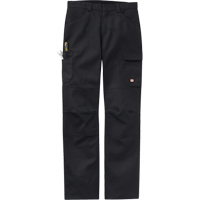 Performance Shop Pants, Canvas/Cotton/Polyester, Black, Size 30, 37 Inseam Distribution Jean Lapalme