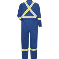 Flame-Resistant CoolTouch&reg;2 Premium Coveralls, Size 44, Royal Blue, 9 cal/cm² Distribution Jean Lapalme