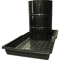 Planchers pour barils, 30,5" lo x 57" la x 6" h, Cap. de d&eacute;versement 33 gal. US Distribution Jean Lapalme