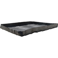 Bermes &eacute;conomiques, Capacit&eacute; 119 gal., 4' la x 4' lo x 12" h, Support en L Distribution Jean Lapalme