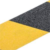 Premium Anti-Skid Tape, 2" x 60', Black & Yellow Distribution Jean Lapalme