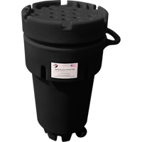 Contenants roulants Poly-Spillpaks, 50 gal. US, Mobile Distribution Jean Lapalme