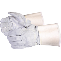 Endura&reg; Premium Cut-Resistant Fitters Gloves, Medium, Split Cowhide Palm Distribution Jean Lapalme