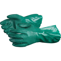 Gants Chemstop avec prise en poudre de c&eacute;ramique, Taille Moyen/8, 12" lo, Nitrile, Doublure en Jersey de coton, 40-mil Distribution Jean Lapalme