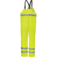 Narvik Rainwear - Bib pants, Polyester, Small, High Visibility Lime-Yellow Distribution Jean Lapalme