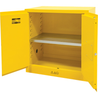 Flammable Storage Cabinet, 22 gal., 2 Door, 35" W x 35" H x 22" D Distribution Jean Lapalme