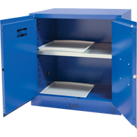 Armoire pour liquides corrosifs, 22 gal., 35" x 35" x 22" Distribution Jean Lapalme