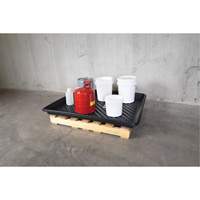 Plateaux Ultra-Utility Trays, 36" lo x 36" la x 4,75" h, Cap. de d&eacute;versement 27 gal. US Distribution Jean Lapalme