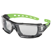 Lunettes de s&eacute;curit&eacute; s&eacute;rie Z2500 avec joint en mousse, Lentille Transparent, Anti-&eacute;gratignures, ANSI Z87+/R&eacute;pond ou surpasse la norme CSA Z94.3 Distribution Jean Lapalme