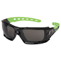 Z2500 Series Safety Glasses with Foam Gasket, Grey/Smoke Lens, Anti-Scratch, ANSI Z87+/Meets/Exceeds CSA Z94.3 Distribution Jean Lapalme