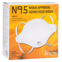 Particulate Respirator, N95, NIOSH Certified, Medium/Large Distribution Jean Lapalme