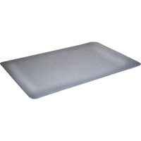 Tapis antimicrobiens WD Foodmaster, Lisse, 3' x 4' x 9/16", Gris, Mousse de vinyle Distribution Jean Lapalme