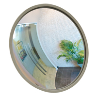 Convex Mirror with Bracket, Indoor/Outdoor, 12" Diameter Distribution Jean Lapalme