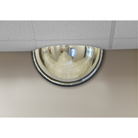 180° Dome Mirror, Half Dome, Closed Top, 18" Diameter Distribution Jean Lapalme